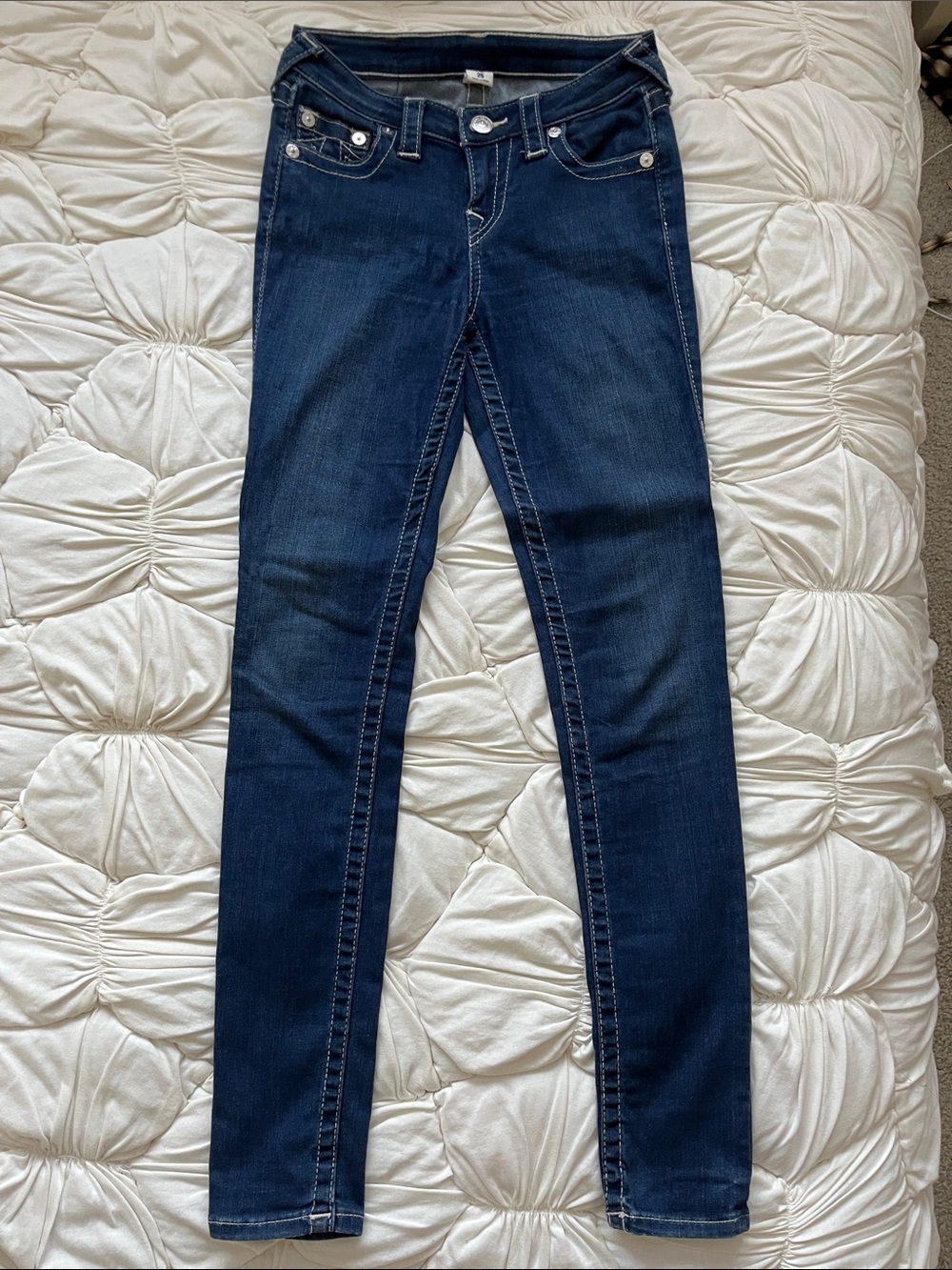 True Religion Super Skinny Low Rise Jeans🪷